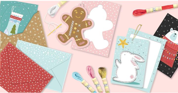 Produktbild Ursus Stickkarten-Set "Weihnachten" (22 Stk.)