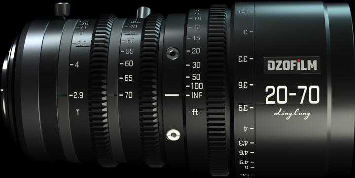Actual product image Dzofilm Linglung 20-70 T2.9 MFT imperial (Micro Four Thirds)