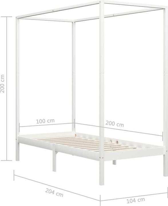 Actual product image VidaXL Andriette (100 x 200 cm)