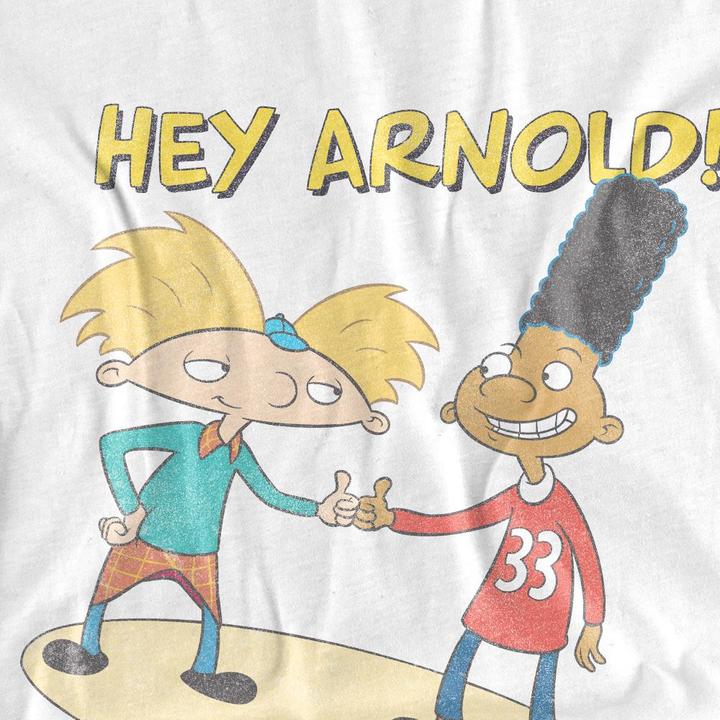 Immagine prodotto Hey Arnold! Maglietta Arnold e Gerald Uomo (XL)
