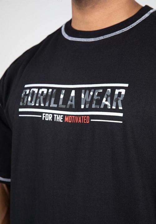 Actual product image Gorilla Wear Saginaw Oversized T-Shirt - Black (S)
