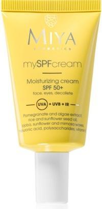 Produktbild Miya Cosmetics Miya My Spf Cream Spf50+ Moisturizing Cream For Face. Eyes And DÃ©colletÃ© 40Ml (Sonnencreme, SPF 50, 40 ml)