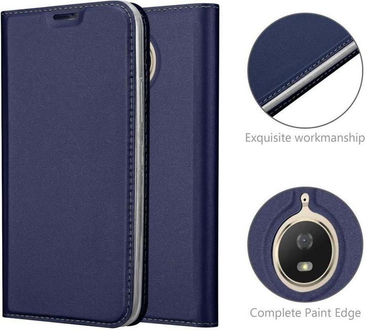 Immagine prodotto Cadorabo Copertina in stile libro di classe (Motorola Moto G5S Plus)