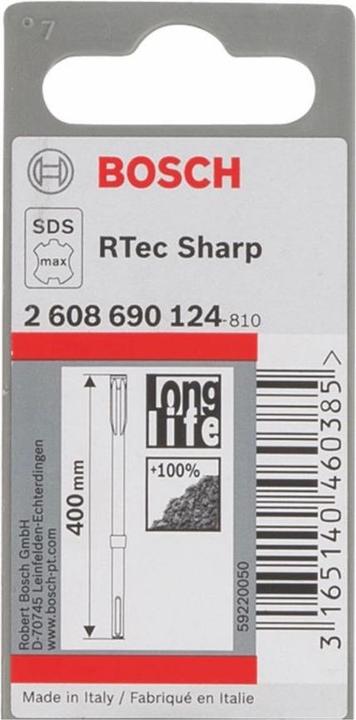 Produktbild Bosch Professional Zubehör PRO SDS max-5C Flachmeissel, 25 x 400 mm (400 mm)