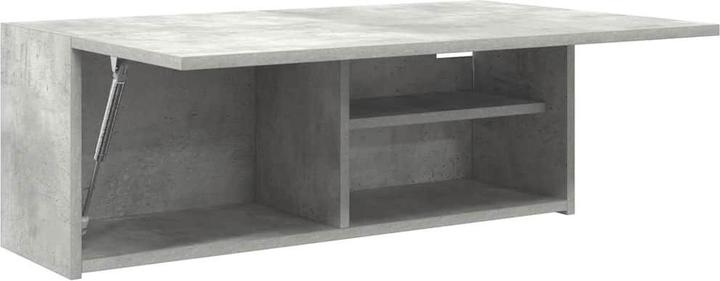 Immagine prodotto VidaXL Armadio da parete per bagno grigio cemento 80x25x30 cm in legno (80 x 25 x 30 cm)