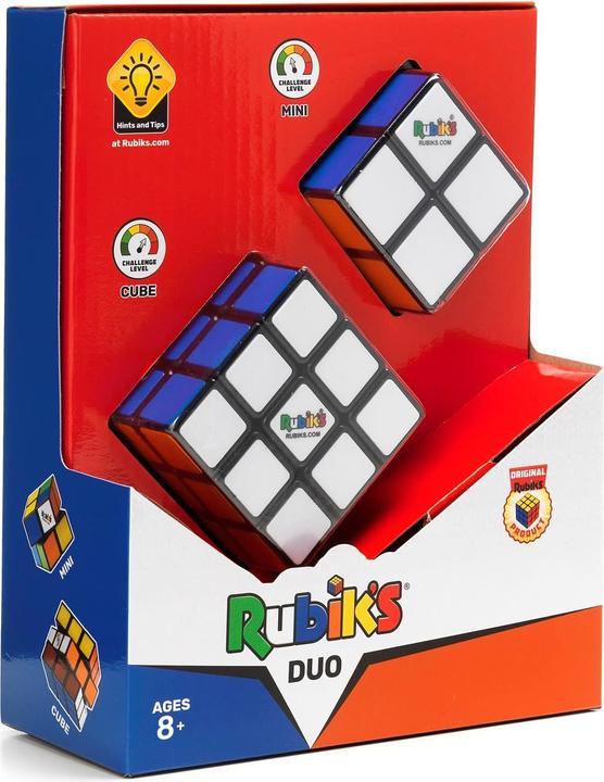 Image du produit Rubik's 6064009 SPIN MASTER - RUBIKS - Duo Pack 3x3 + 2x2 NEW 3-2022 (3 x 3, 2 x 2)