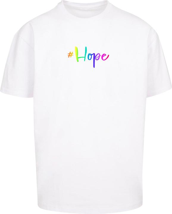 Actual product image Merchcode Hope Rainbow Heavy Oversized Tee - 113657 (M)