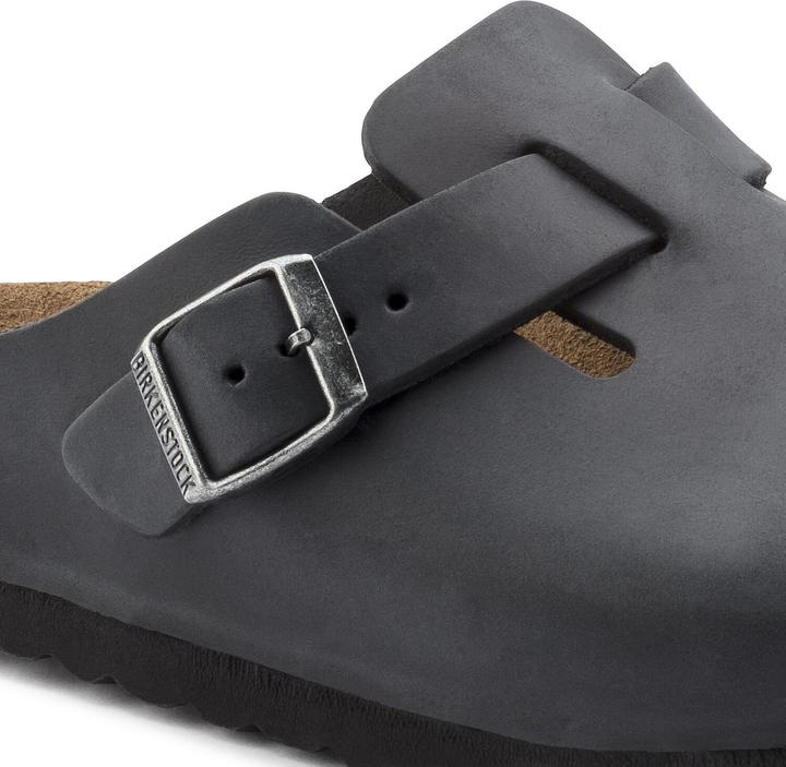 Actual product image Birkenstock Boston Nubuck Leather Oiled Narrow (40)