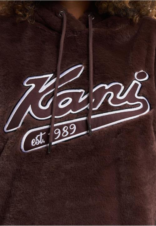Image du produit Karl Kani KW234-039-2 KK Varsity Robe à capuche en fourrure végétalienne - 120159 (XS)