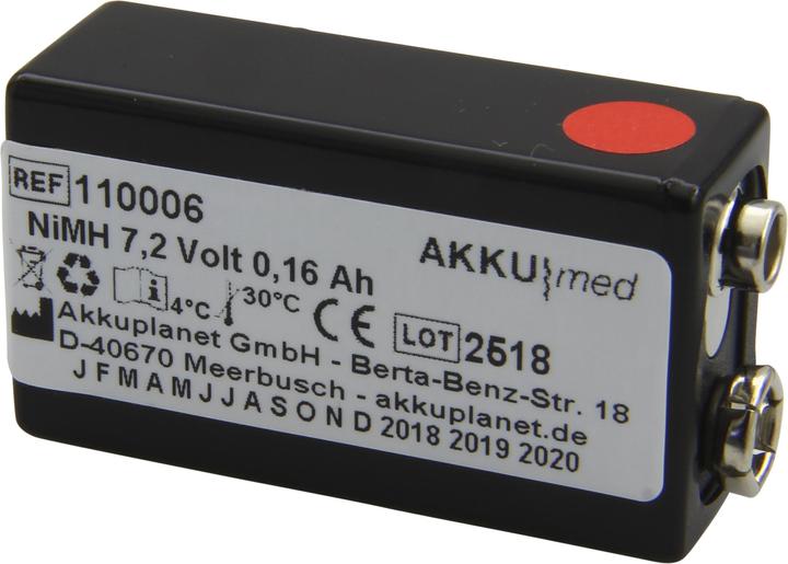 Produktbild XCell NiMH Akku passend für Air Shields Incubator C100/ C200 (1 Stk., 160 mAh, Akku)