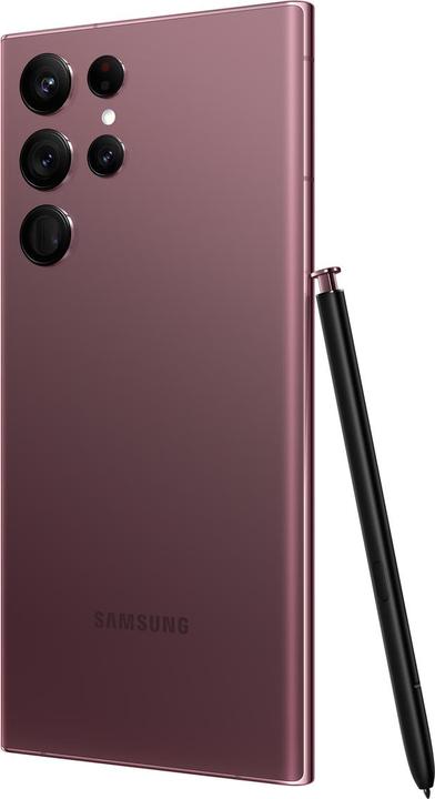 Produktbild Samsung Galaxy S22 Ultra EU (128 GB, Burgundy, 6.80", Dual SIM, 108 Mpx, 5G)