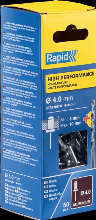 Produktbild Rapid Universal Blindniete Ø 4,0 x 14 mm