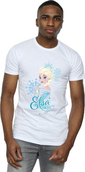 Immagine prodotto Disney Frozen Elsa Snowflakes Maglietta Uomo (4XL)