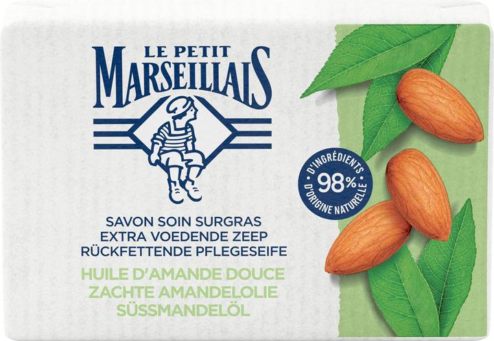 Actual product image Le Petit Marseillais Block soap sweet almond (Hard soap)