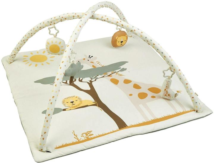 Produktbild Sterntaler Safari Krabbeldecke m Spielbogen