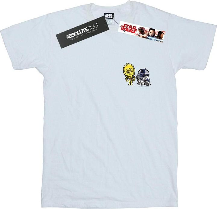 Star Wars Resistance Droids Chest Print TShirt (M)