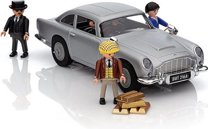 Actual product image Playmobil James Bond Aston Martin DB5 - Goldfinger Edition (70578, Playmobil Aston Martin)