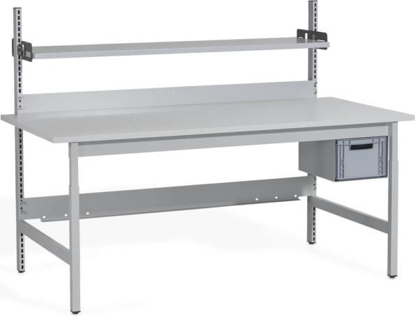 Actual product image Moravia Complete packing table ERGO-Budget, low 1600 x 900 mm (WxD), total height 1480 mm (160 cm, 160 cm)