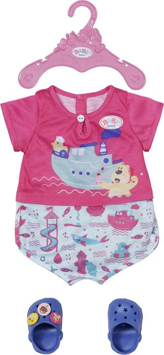 Baby Born Bad Pyjama & Klompen, 43cm