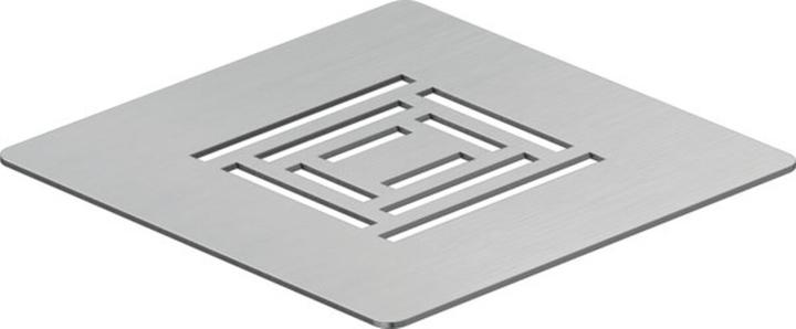 Produktbild Duravit Ablaufabdeckung für Sustano Duschwannen Edelstahl (13 cm, 13 cm)