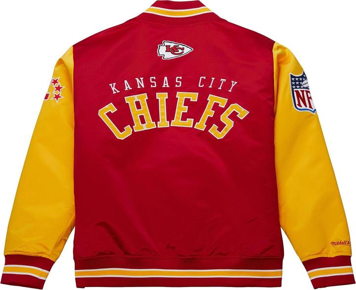 Image du produit Mitchell & Ness M&N Heavyweight Satin Veste NFL Kansas City Chiefs (M)