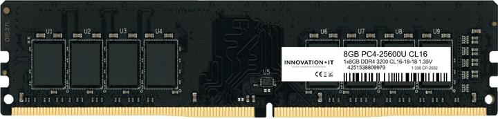 Image du produit Innovation IT 3200 8GB CL16-18-18 1.35V LD 8-Chip Module mémoire 1 x 8 GB DDR4 3200 MHz (1 x 8GB, 3200 MHz, RAM DDR4, DIMM)
