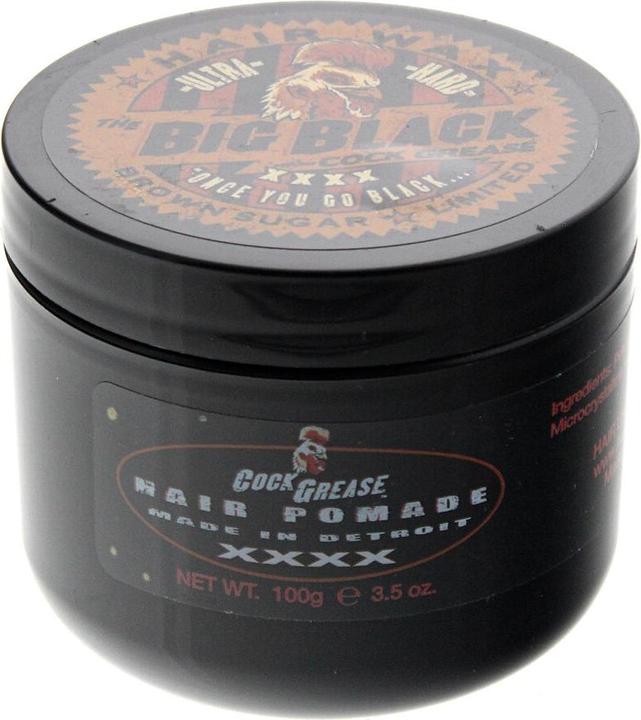 Actual product image Cock Grease Ultra Hard The Big Black Hair Pomade 100 g (Hair wax)