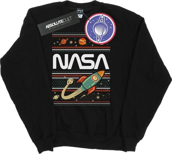 Nasa Fair Isle Sweatshirt Jungen