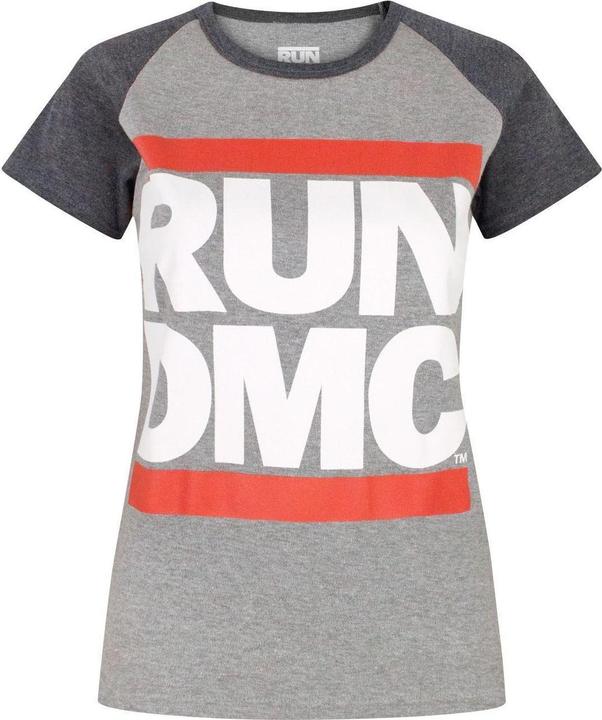 Run DMC RaglanTShirt mit Logo (L)