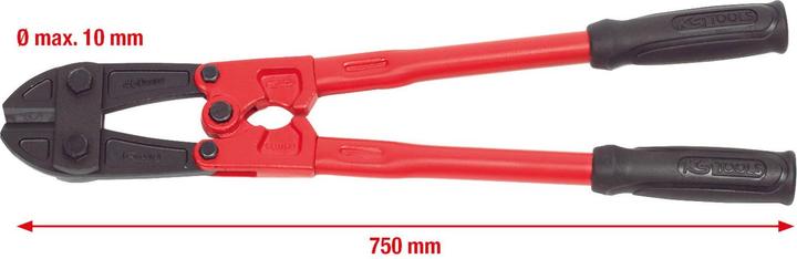 Immagine prodotto KS Tools Tagliabulloni, manico tubolare, lunghezza 750 mm (750 mm)