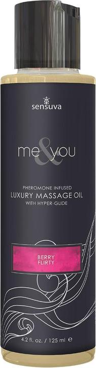 Produktbild Sensuva Me & You Berry Flirty Massage Oil 125 ml (125 ml)