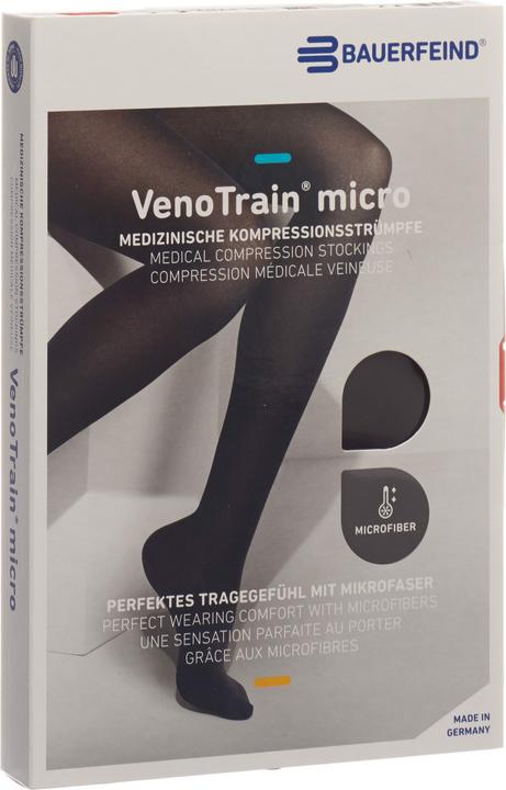 Produktbild Veno Train MICRO A-D KKL2 XL plus/long offene Fussspitze schwarz (XL)
