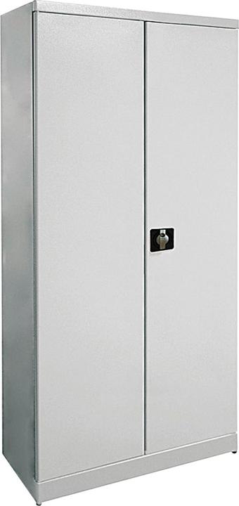 Produktbild ADB Metall Putzmittelschrank lichtgrau 80x37x179cm (80 cm, 178 cm)