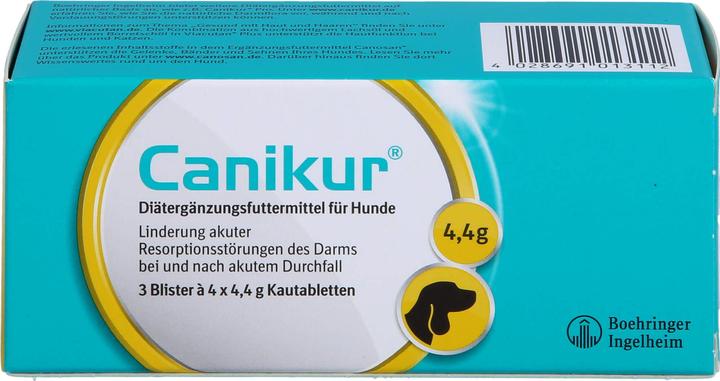 Actual product image Canikur Supplementary feed chewable tablet 4.4 g dog (12 pcs., 68 g)