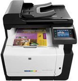 HP Color LJ CM1415fnw MFP, Fax, WLAN (Laser, Farbe)