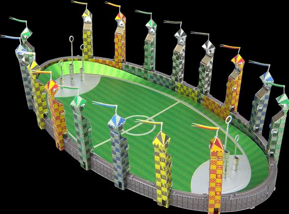 Produktbild Metal Earth Harry Potter Quidditch Pitch