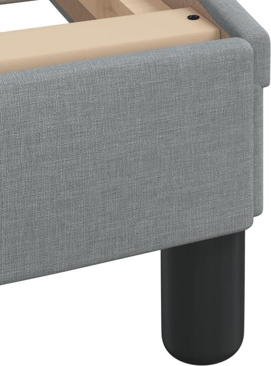 Produktbild VidaXL Bettgestell mit LED Stoff (80 x 200 cm)