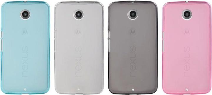 Produktbild König Design Handyhülle TPU Tasche für Motorola Google Nexus 6 XT1100 Pink (Google Nexus 6)