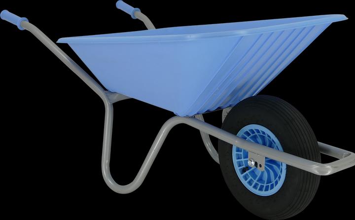 Actual product image FORT Garden Barrow baby blue Cosmo-Line 90 litres