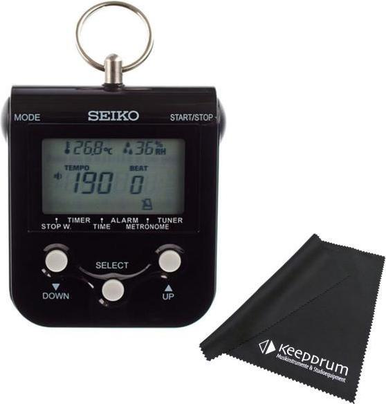 Actual product image Seiko Metronom DM-90 Digital mit Tuch