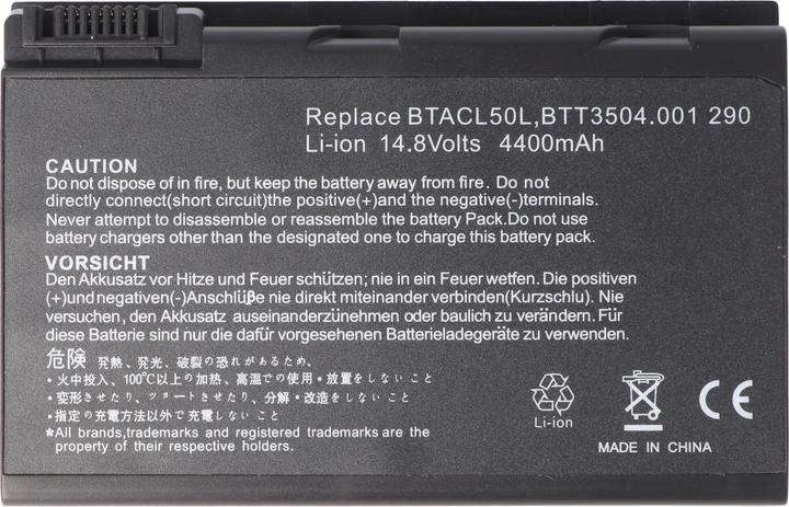 Actual product image Acer Akku TravelMate 650, BTP-650, 916-2320 (4400 mAh)