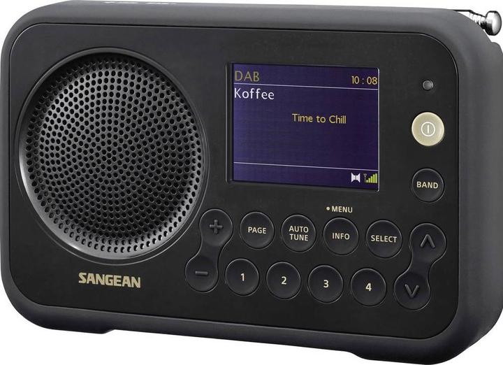 Produktbild Sangean DPR-76 BLACK-BLACK (DAB+, FM)