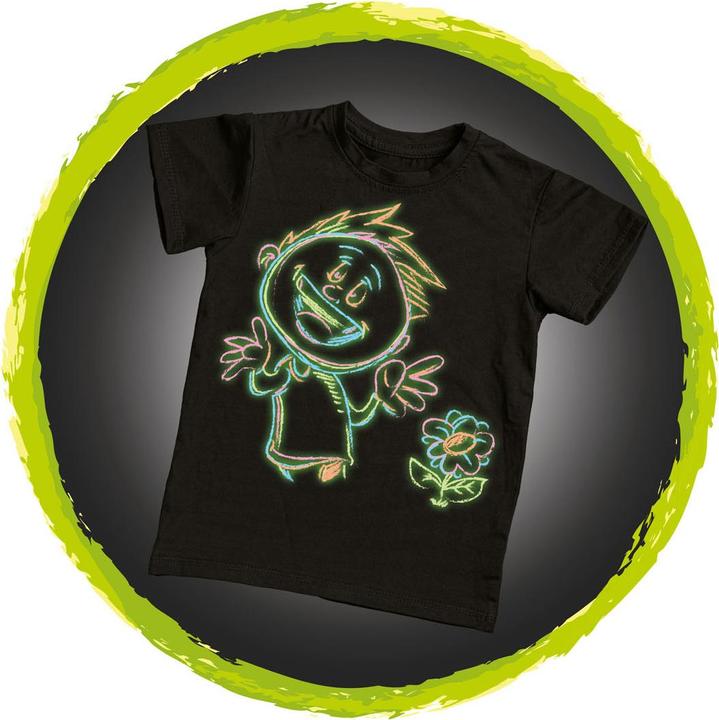 Actual product image Toi-Toys Squeeze textile marker Glow in the Dark (Multicoloured)