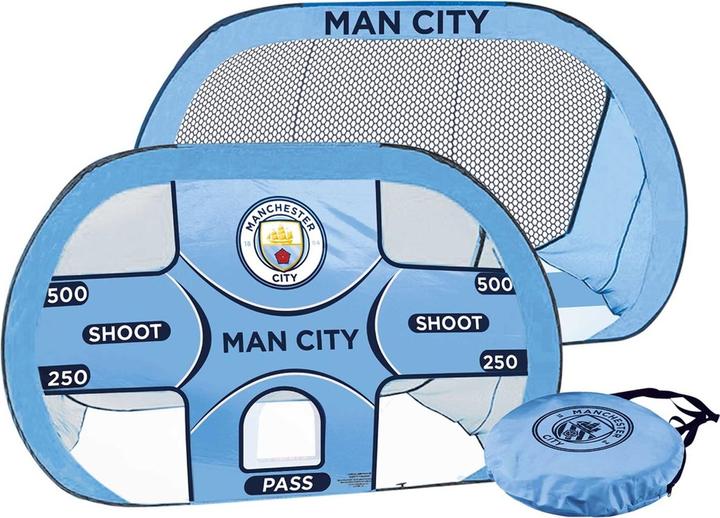 Manchester City FC Aufstellbares Fussballtor 2 in 1