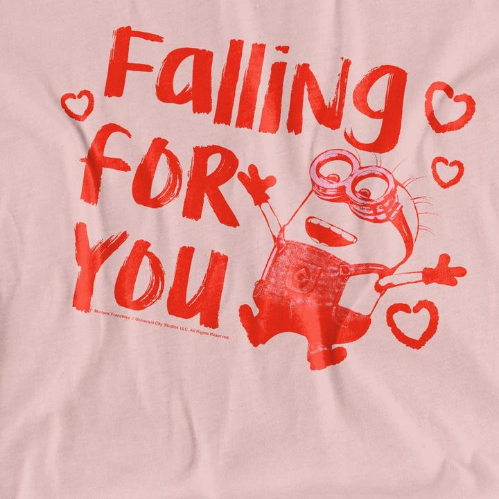 Produktbild Minions Falling For You Ladies TShirt (M)