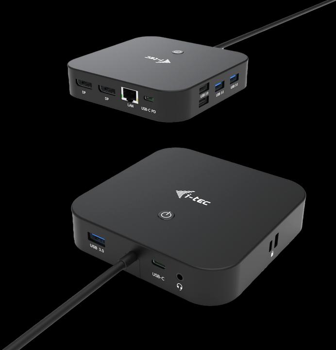 Produktbild i-tec Dual Display - Ohne Netzteil (USB-C, 4 Ports)