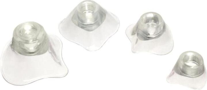 Actual product image Ambu Transparent respiratory masks for adolescents size 3 Rendell-Baker-Soucek made of silicone