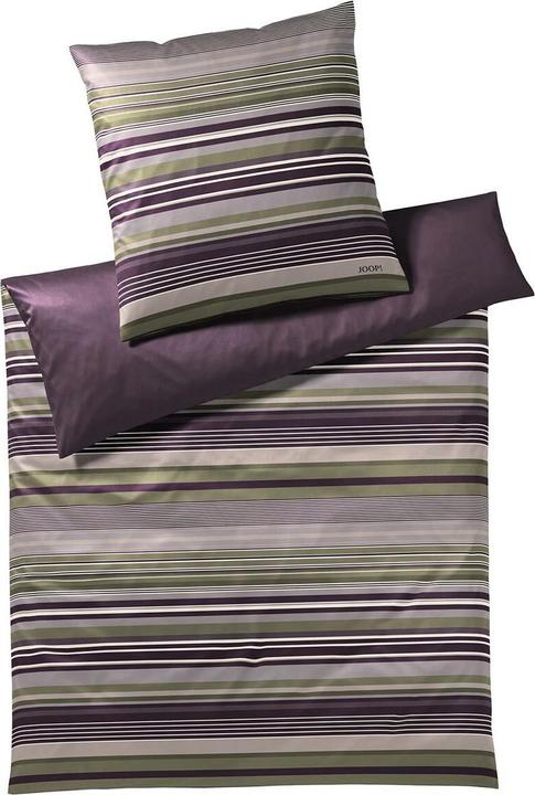 Image du produit Joop! Living Literie Micro Lines pourpre ivy (Housse de couette, 155x220 cm (80x80 cm))