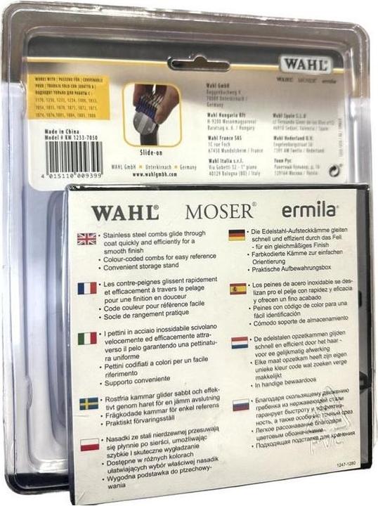 Actual product image Moser Attachable comb (8 x)