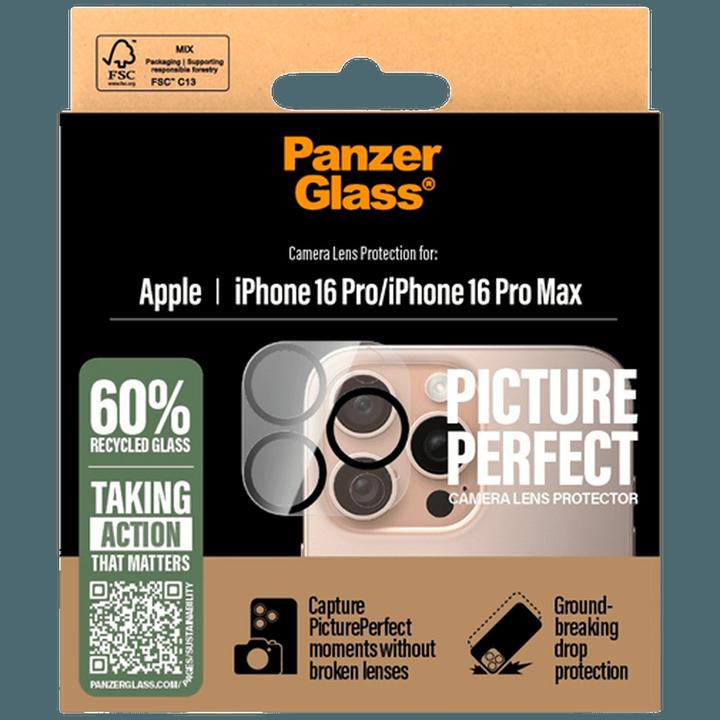 Actual product image PanzerGlass PicturePerfect Lens Protector iPhone '24 6.3" Pro | 6.9" Pro (1 Piece, Apple iPhone 16 Pro, Apple iPhone 16 Pro Max)